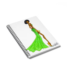 Load image into Gallery viewer, Black Girl Magic Spiral Notebook