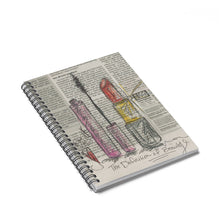 Load image into Gallery viewer, The Definition of Beauty Spiral Notebook