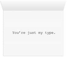 Load image into Gallery viewer, You're Just My Type Valentine's Day Card