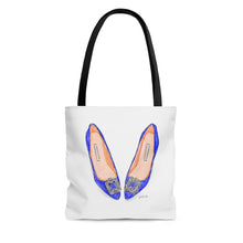 Load image into Gallery viewer, Blue Shoes Tote Bag