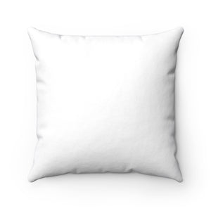Red Lipstick Spun Polyester Square Pillow