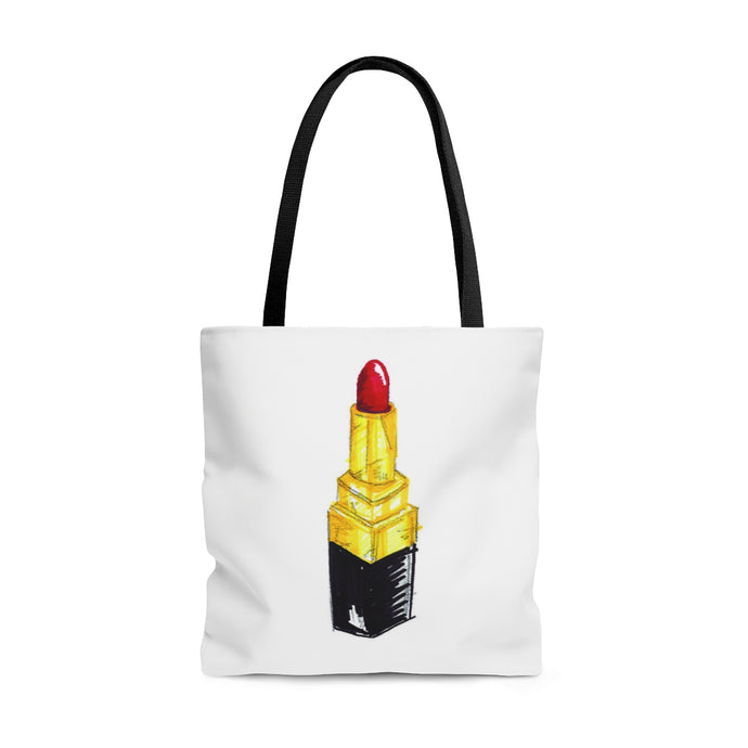Red Rouge Lipstick Tote Bag