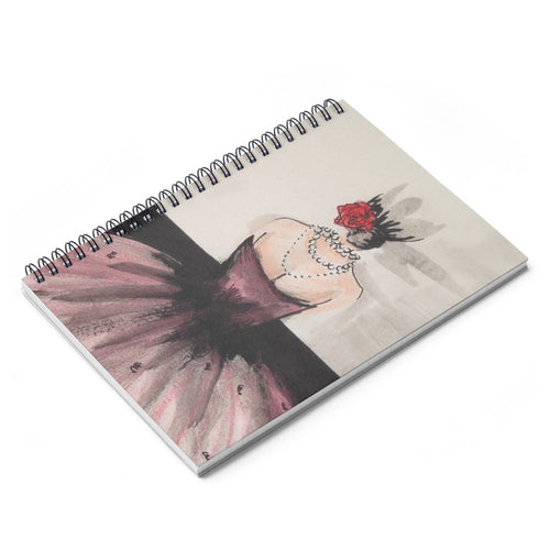 Belle Fleur Spiral Notebook