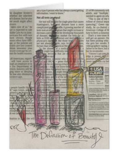 The Definition of Beauty / Signature Note Card Collection