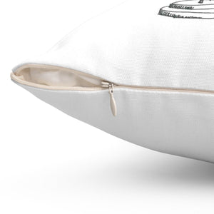 Viva Italia Spun Polyester Square Pillow