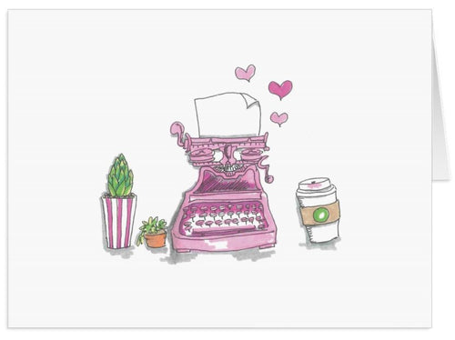You're Just My Type Valentine's Day Card